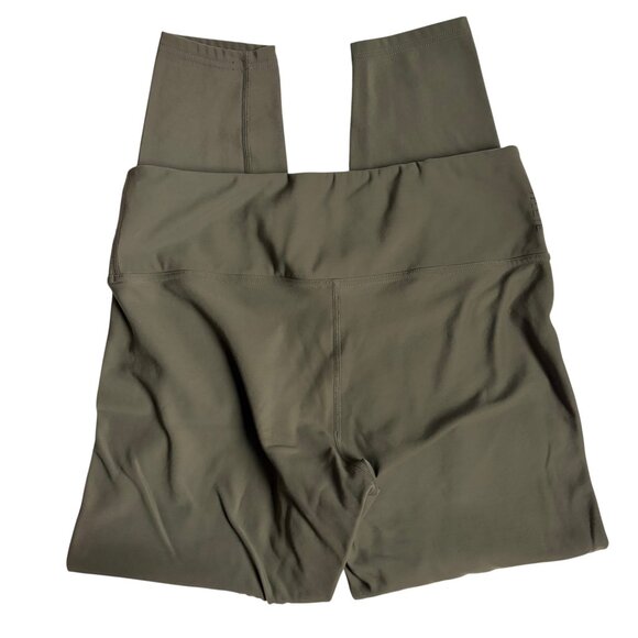 HYLETE Terras Fleece-Lined Tight 27" (Leggings) (Olive Green) - Size Large - Picture 4 of 9